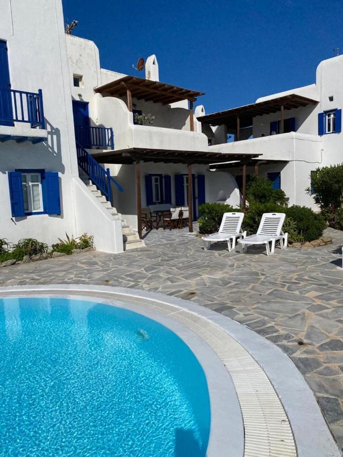 Pigeon House Ornos Beach Mykonos Town Exteriör bild
